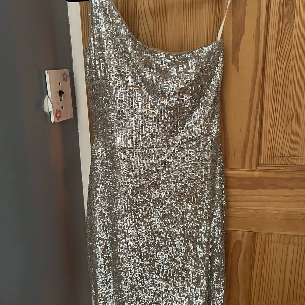 Xscape Gold Short Dress